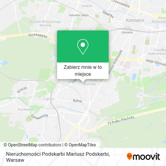 Mapa Nieruchomości Podskarbi Mariusz Podskarbi