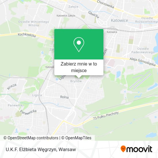 Mapa U.K.F. Elżbieta Węgrzyn