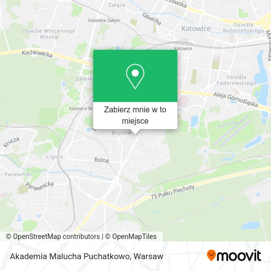 Mapa Akademia Malucha Puchatkowo