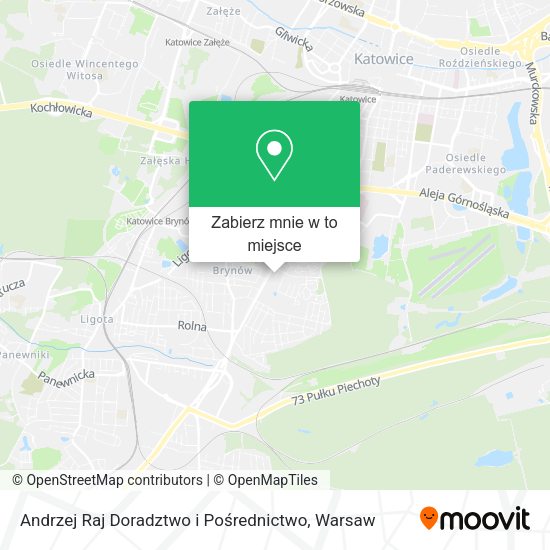 Mapa Andrzej Raj Doradztwo i Pośrednictwo