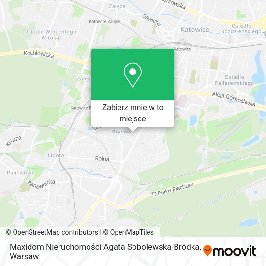 Mapa Maxidom Nieruchomości Agata Sobolewska-Bródka