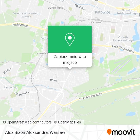 Mapa Alex Bizoń Aleksandra