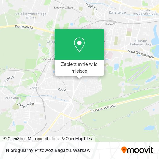 Mapa Nieregularny Przewoz Bagazu