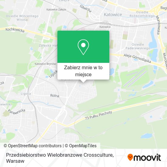 Mapa Przedsiebiorstwo Wielobranzowe Crossculture