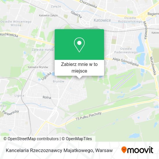 Mapa Kancelaria Rzeczoznawcy Majatkowego