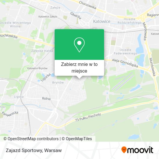 Mapa Zajazd Sportowy