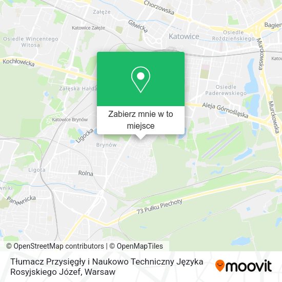 Mapa Tłumacz Przysięgły i Naukowo Techniczny Języka Rosyjskiego Józef