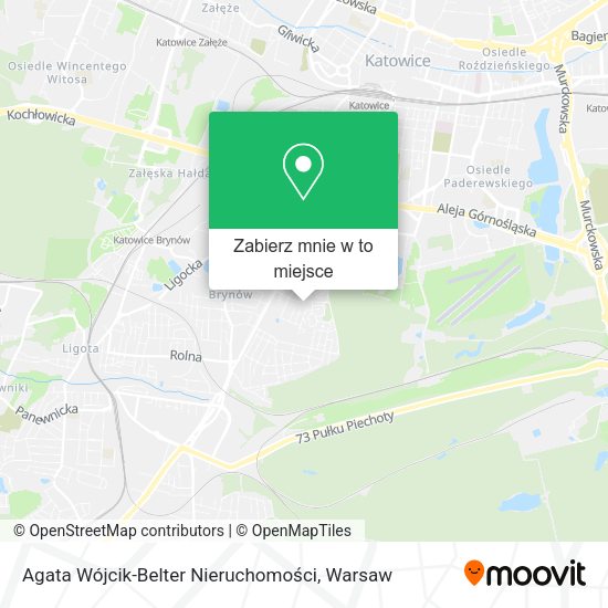 Mapa Agata Wójcik-Belter Nieruchomości