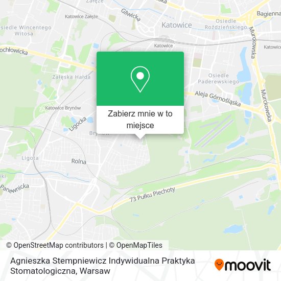 Mapa Agnieszka Stempniewicz Indywidualna Praktyka Stomatologiczna