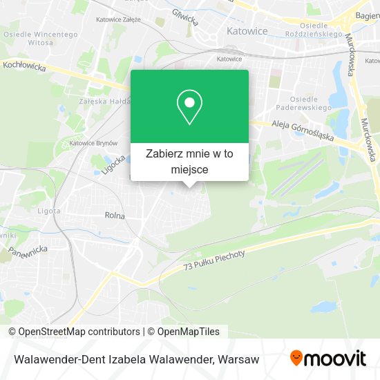 Mapa Walawender-Dent Izabela Walawender