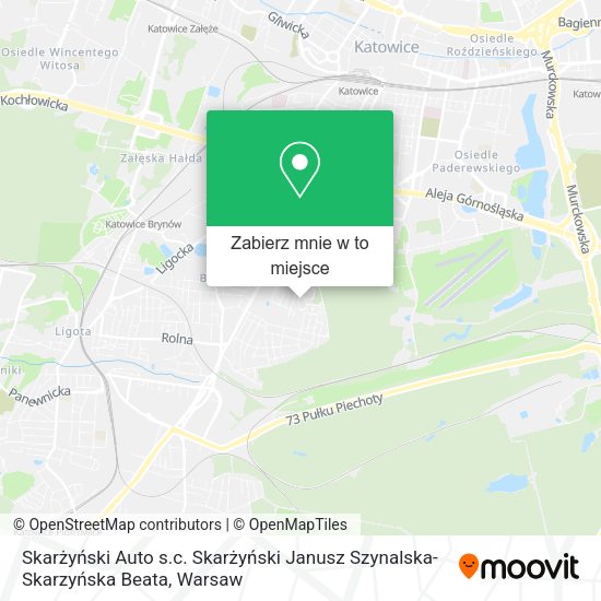 Mapa Skarżyński Auto s.c. Skarżyński Janusz Szynalska-Skarzyńska Beata