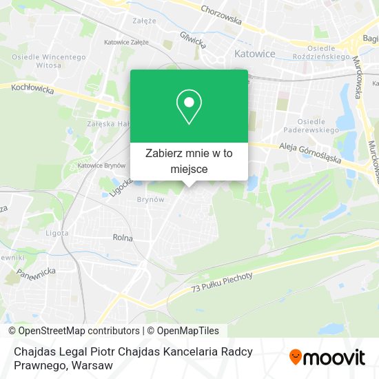 Mapa Chajdas Legal Piotr Chajdas Kancelaria Radcy Prawnego