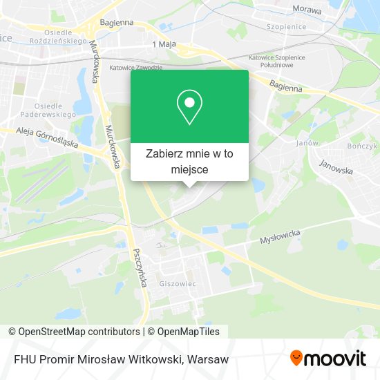 Mapa FHU Promir Mirosław Witkowski