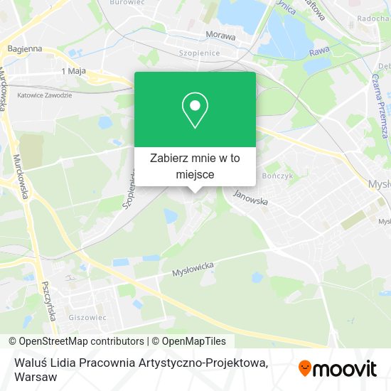 Mapa Waluś Lidia Pracownia Artystyczno-Projektowa