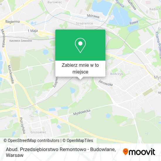 Mapa Abud. Przedsiębiorstwo Remontowo - Budowlane