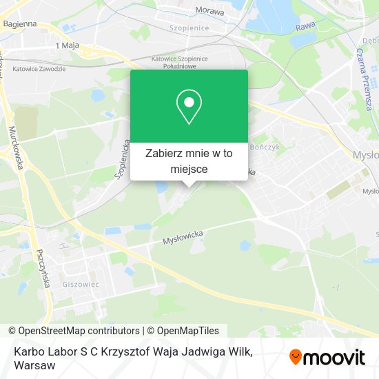 Mapa Karbo Labor S C Krzysztof Waja Jadwiga Wilk