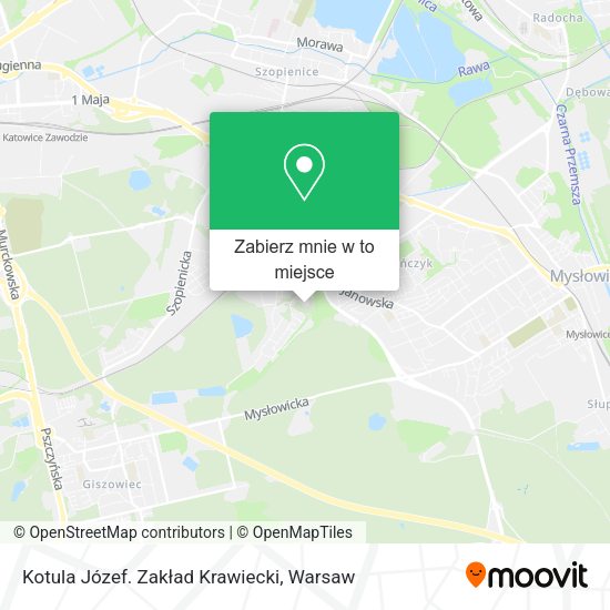 Mapa Kotula Józef. Zakład Krawiecki