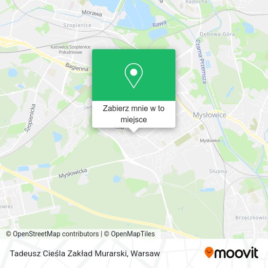 Mapa Tadeusz Cieśla Zakład Murarski