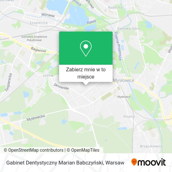 Mapa Gabinet Dentystyczny Marian Babczyński