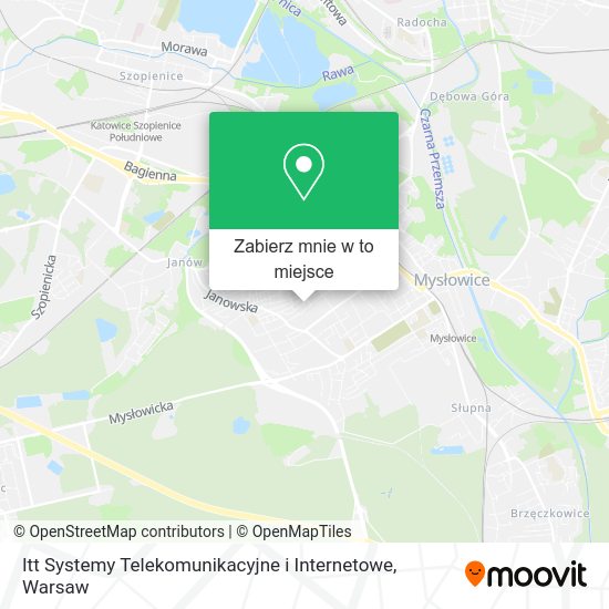 Mapa Itt Systemy Telekomunikacyjne i Internetowe