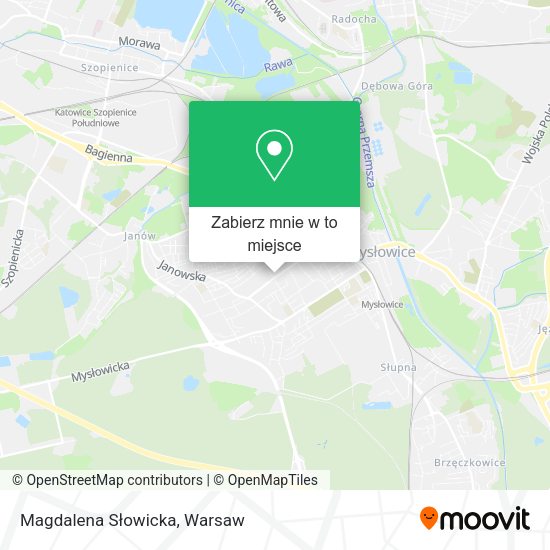 Mapa Magdalena Słowicka