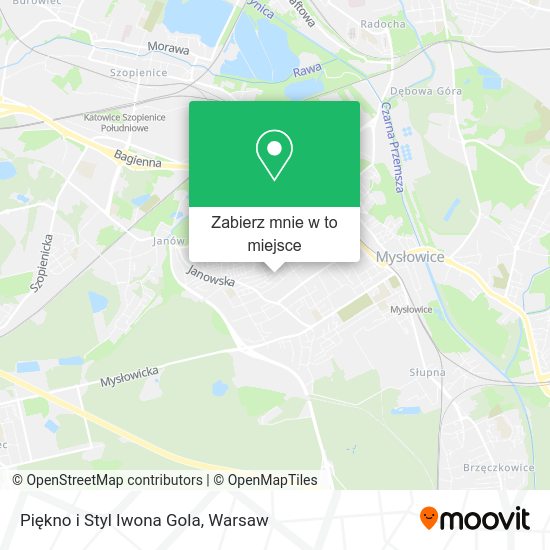 Mapa Piękno i Styl Iwona Gola