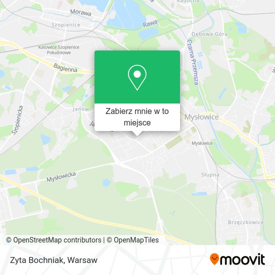 Mapa Zyta Bochniak