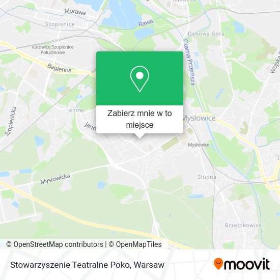 Mapa Stowarzyszenie Teatralne Poko