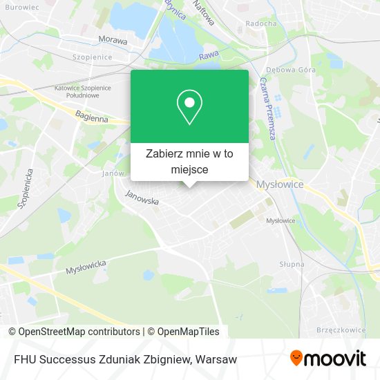 Mapa FHU Successus Zduniak Zbigniew