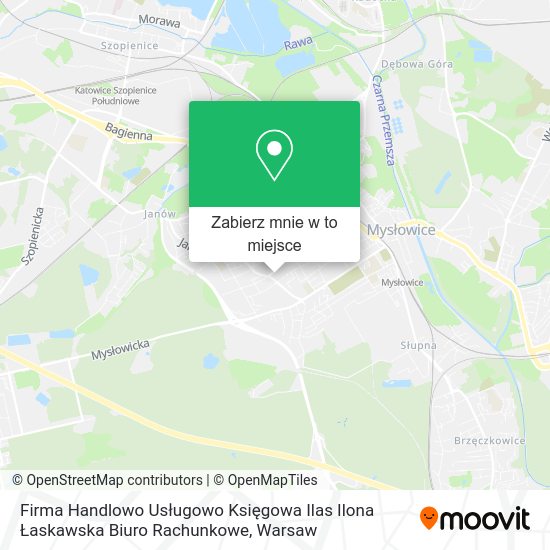 Mapa Firma Handlowo Usługowo Księgowa Ilas Ilona Łaskawska Biuro Rachunkowe