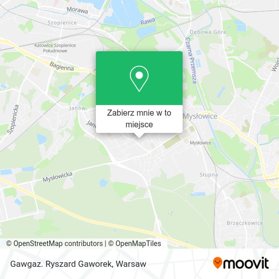 Mapa Gawgaz. Ryszard Gaworek