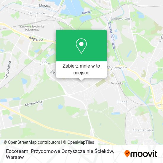 Mapa Eccoteam. Przydomowe Oczyszczalnie Ścieków