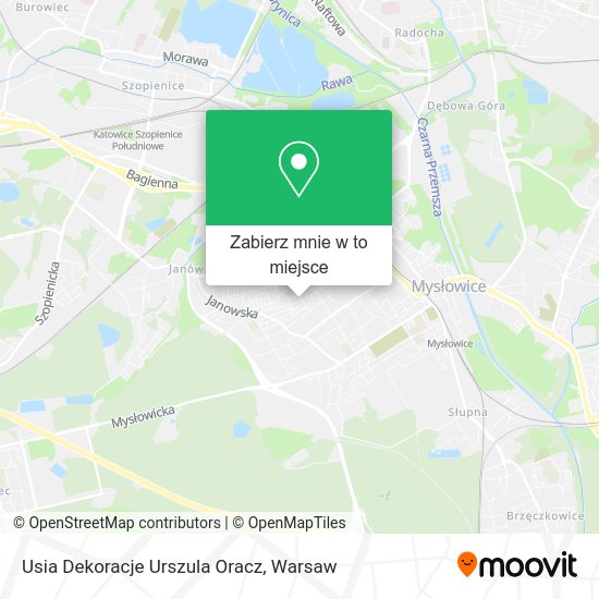 Mapa Usia Dekoracje Urszula Oracz