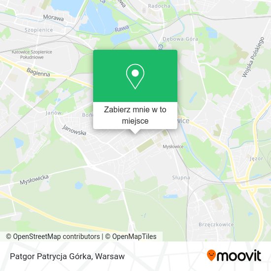 Mapa Patgor Patrycja Górka