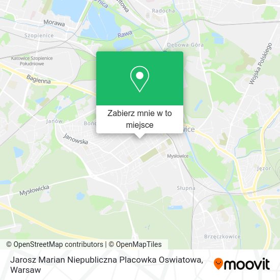 Mapa Jarosz Marian Niepubliczna Placowka Oswiatowa