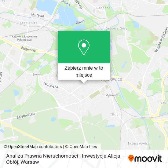 Mapa Analiza Prawna Nieruchomości i Inwestycje Alicja Obłój