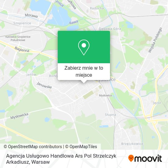 Mapa Agencja Usługowo Handlowa Ars Pol Strzelczyk Arkadiusz