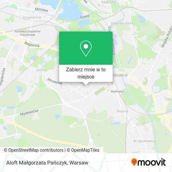 Mapa Aloft Małgorzata Pańczyk