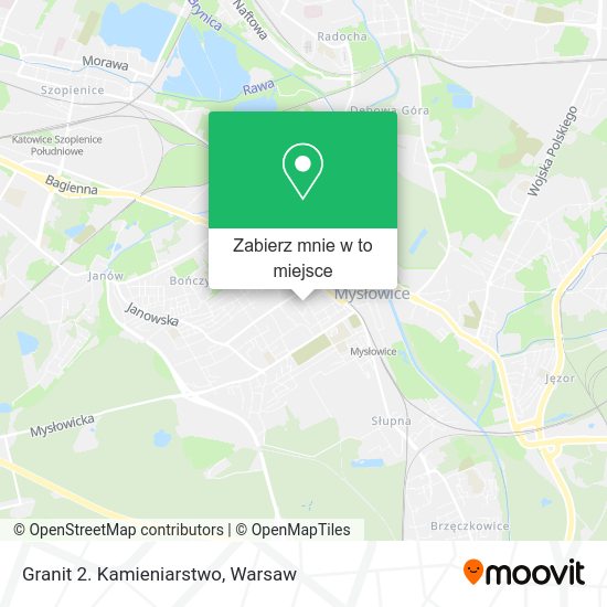 Mapa Granit 2. Kamieniarstwo