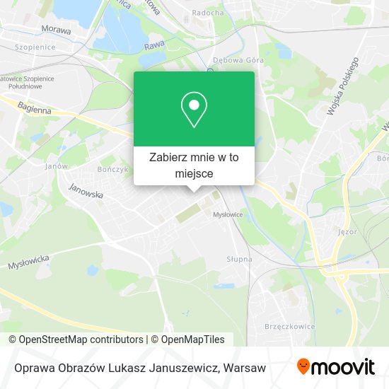 Mapa Oprawa Obrazów Lukasz Januszewicz