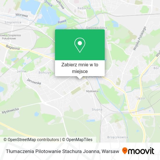 Mapa Tłumaczenia Pilotowanie Stachura Joanna