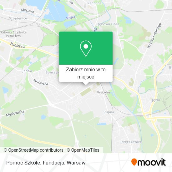 Mapa Pomoc Szkole. Fundacja