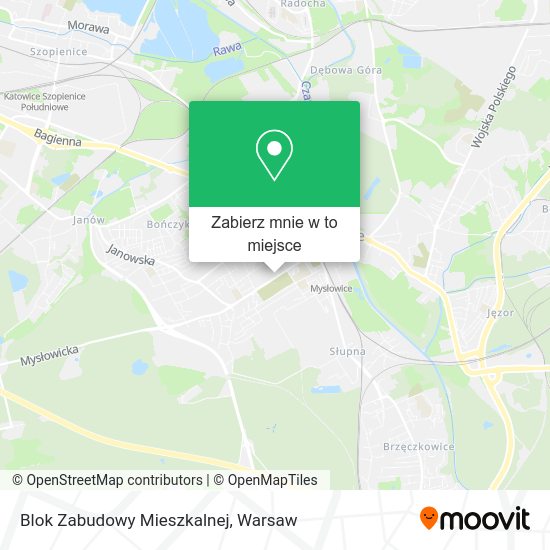 Mapa Blok Zabudowy Mieszkalnej