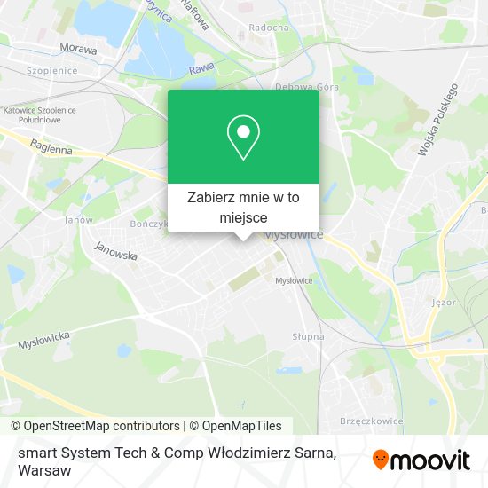 Mapa smart System Tech & Comp Włodzimierz Sarna