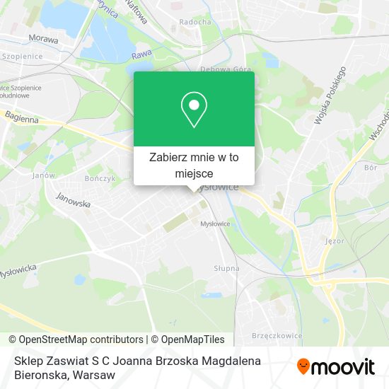 Mapa Sklep Zaswiat S C Joanna Brzoska Magdalena Bieronska