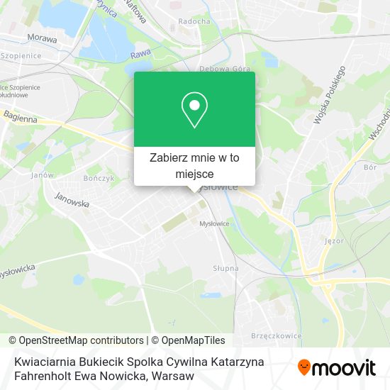 Mapa Kwiaciarnia Bukiecik Spolka Cywilna Katarzyna Fahrenholt Ewa Nowicka