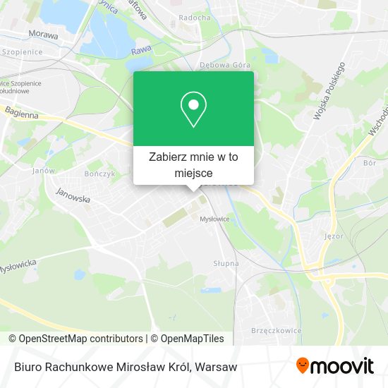 Mapa Biuro Rachunkowe Mirosław Król