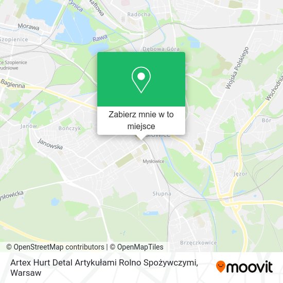 Mapa Artex Hurt Detal Artykułami Rolno Spożywczymi