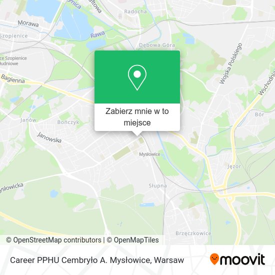 Mapa Career PPHU Cembryło A. Mysłowice