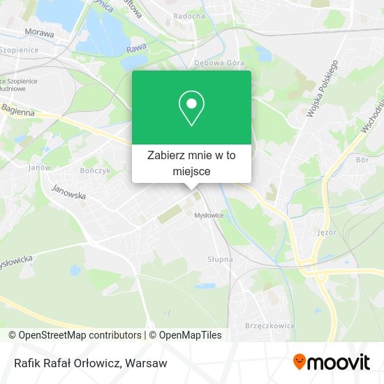 Mapa Rafik Rafał Orłowicz